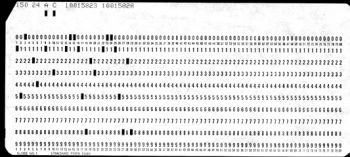 Barney Miller Punch Card